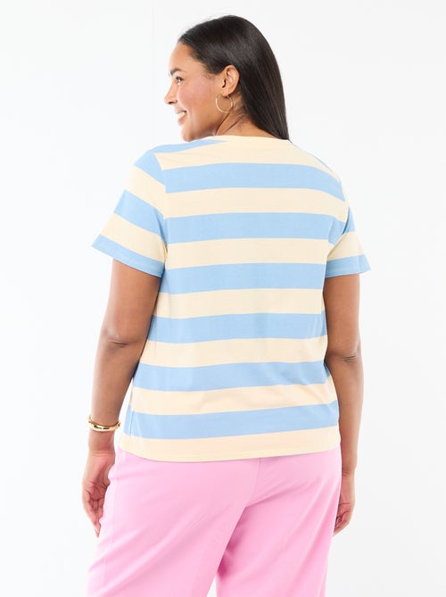 Camiseta de manga corta estampada - Kiabi Camiseta de manga corta estampada - Kiabi