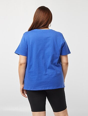 Camiseta de manga corta estampada