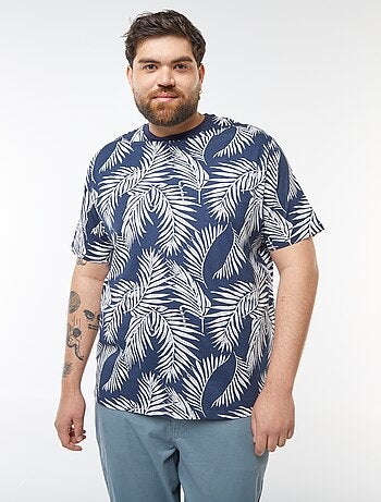 Camiseta de manga corta estampada