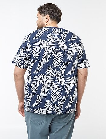 Camiseta de manga corta estampada