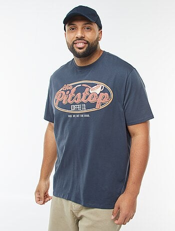 Camiseta de manga corta estampada