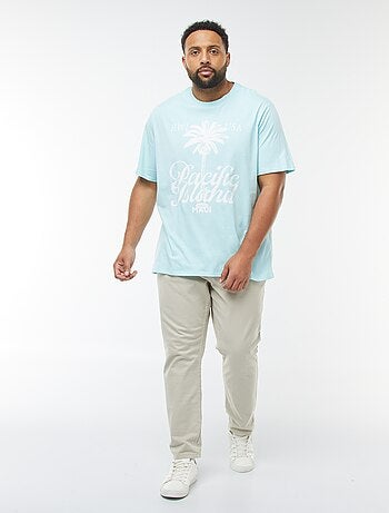 Camiseta de manga corta estampada