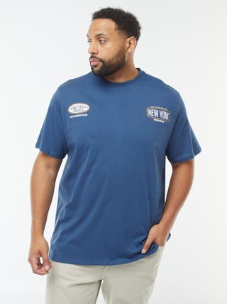 Camiseta de manga corta estampada