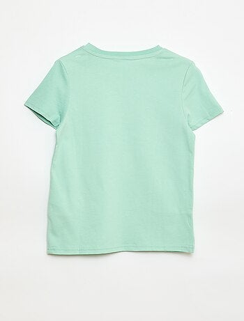 Camiseta de manga corta estampada