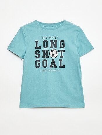 Camiseta de manga corta estampada