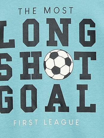 Camiseta de manga corta estampada