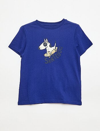 Camiseta de manga corta estampada