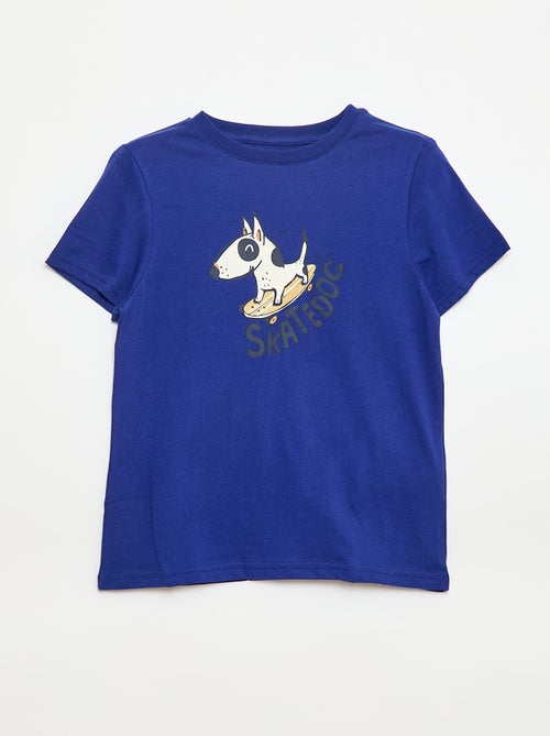 Camiseta de manga corta estampada - Kiabi