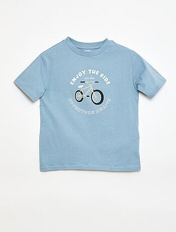 Camiseta de manga corta estampada