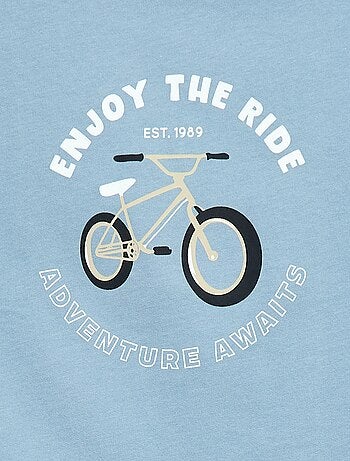 Camiseta de manga corta estampada