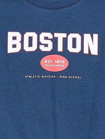 Camiseta de manga corta estampada