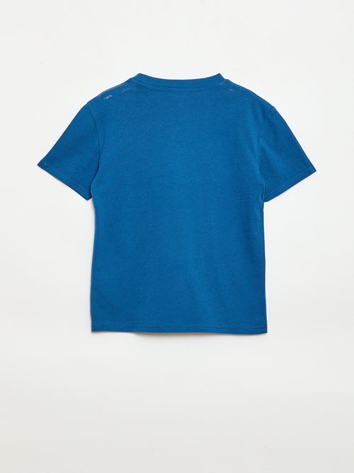 Camiseta de manga corta estampada - Kiabi