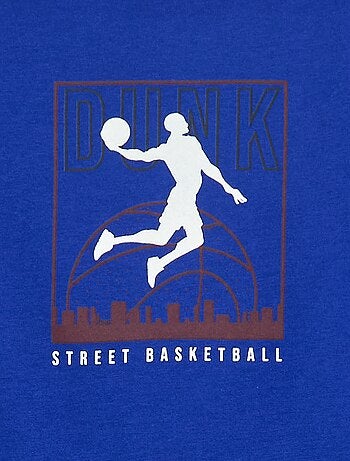 Camiseta de manga corta estampada