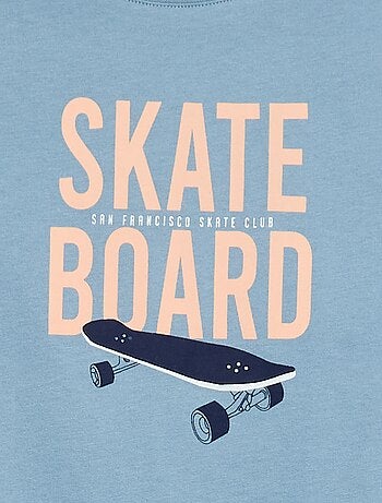 Camiseta de manga corta estampada