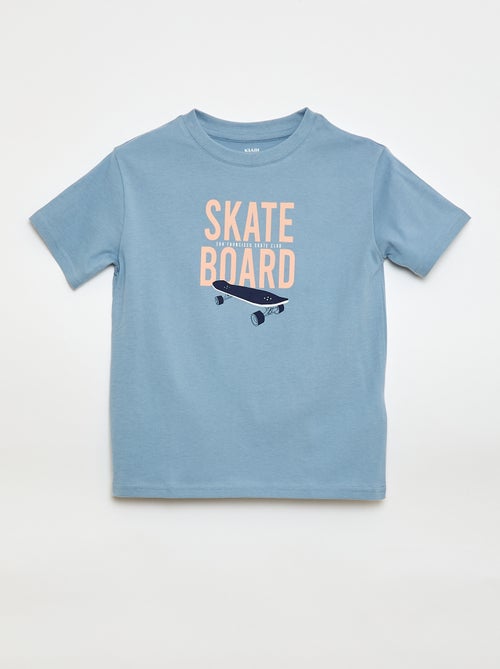 Camiseta de manga corta estampada - Kiabi