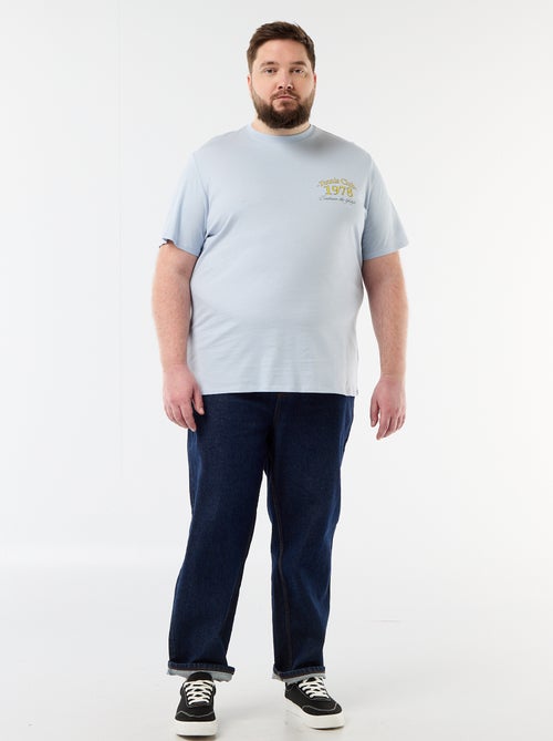 Camiseta de manga corta estampada - Kiabi