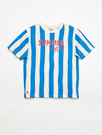 Camiseta de manga corta estampada