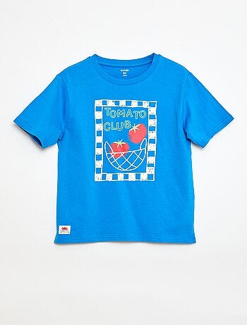 Camiseta de manga corta estampada