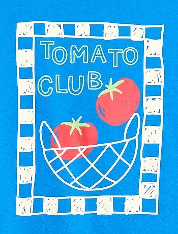 Camiseta de manga corta estampada