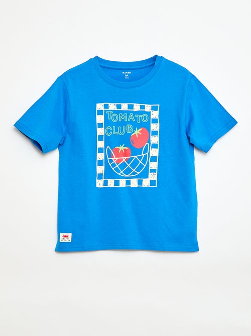 Camiseta de manga corta estampada - Kiabi