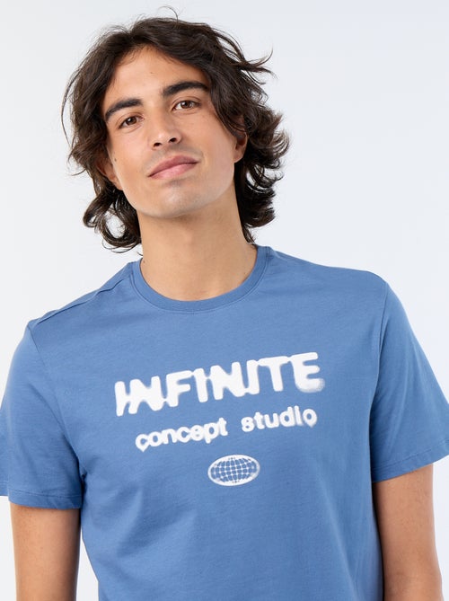 Camiseta de manga corta estampada - Kiabi Camiseta de manga corta estampada - Kiabi