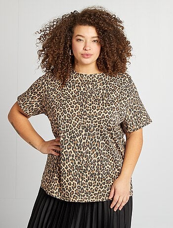 Camiseta de manga corta estampada