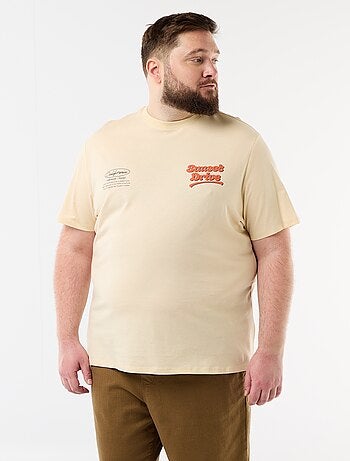 Camiseta de manga corta estampada