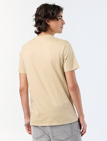 Camiseta de manga corta estampada