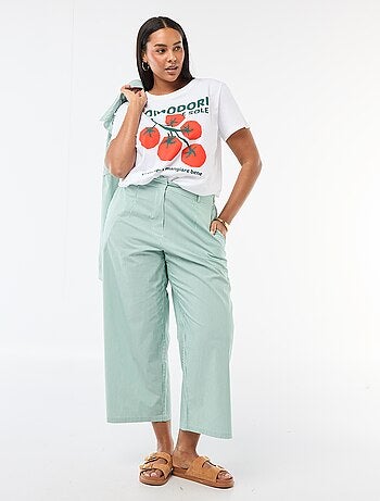 Camiseta de manga corta estampada