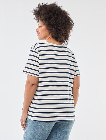 Camiseta de manga corta estampada