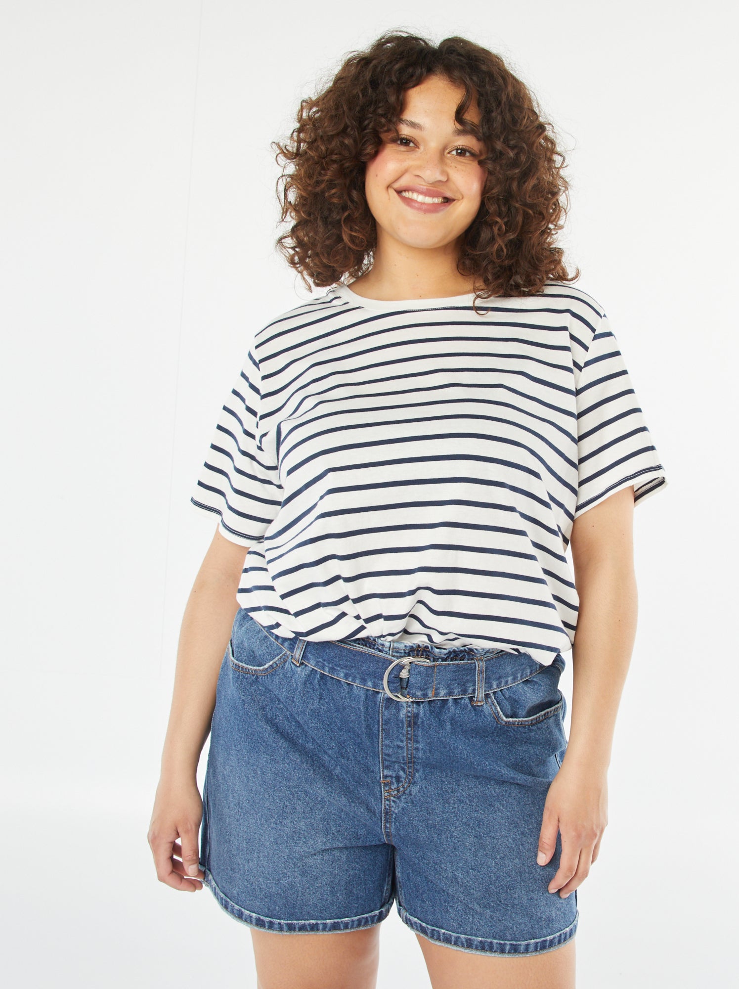 Camiseta de manga corta estampada