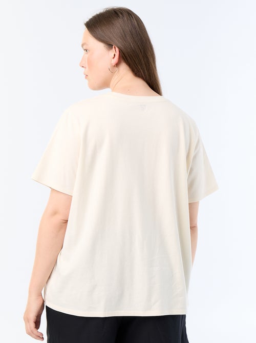 Camiseta de manga corta estampada - Kiabi Camiseta de manga corta estampada - Kiabi