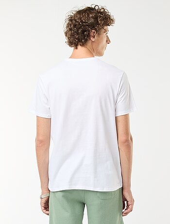 Camiseta de manga corta estampada
