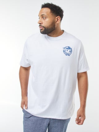 Camiseta de manga corta estampada
