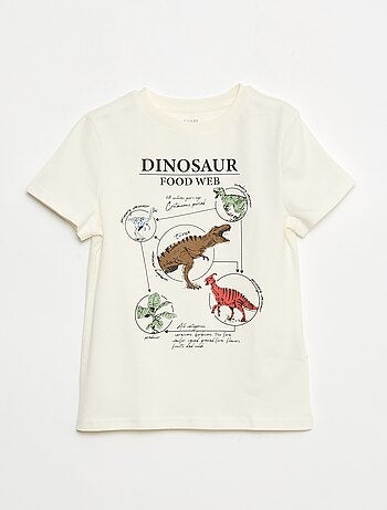 Camiseta de manga corta estampada