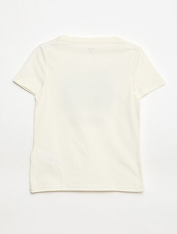 Camiseta de manga corta estampada