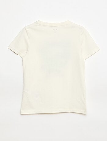 Camiseta de manga corta estampada