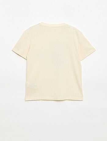 Camiseta de manga corta estampada