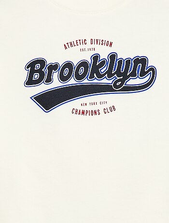 Camiseta de manga corta estampada