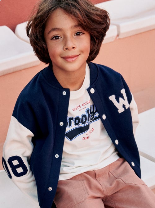 Camiseta de manga corta estampada - Kiabi