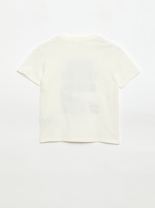 Camiseta de manga corta estampada - Kiabi