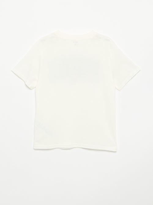 Camiseta de manga corta estampada - Kiabi