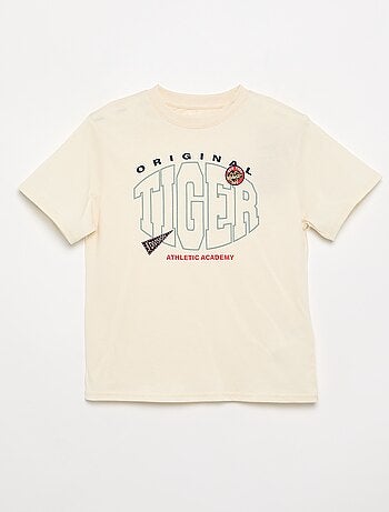 Camiseta de manga corta estampada