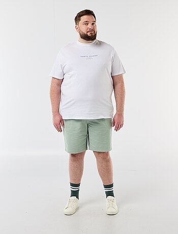 Camiseta de manga corta estampada