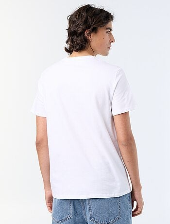Camiseta de manga corta estampada