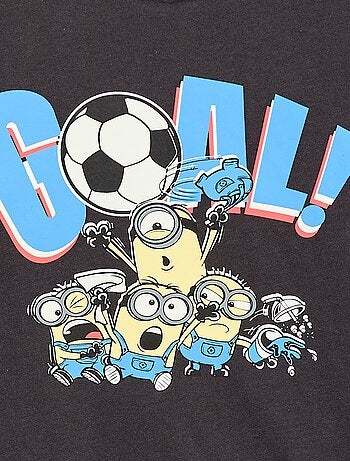 Camiseta de manga corta estampada de 'Minions'