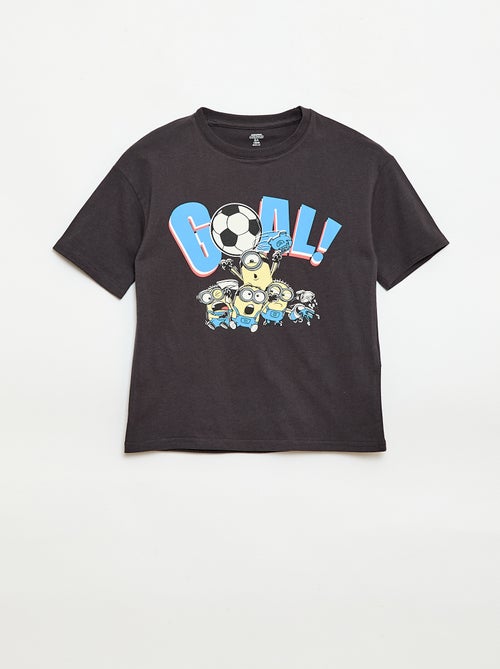 Camiseta de manga corta estampada de 'Minions' - Kiabi