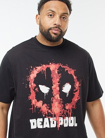 Camiseta de manga corta estampada 'Deadpool'