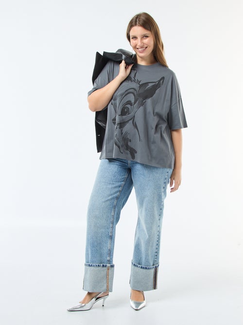 Camiseta de manga corta estampada 'Disney' 'Bambi' - Kiabi