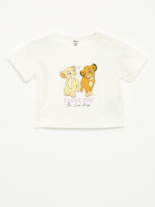 Camiseta de manga corta estampada 'Disney'